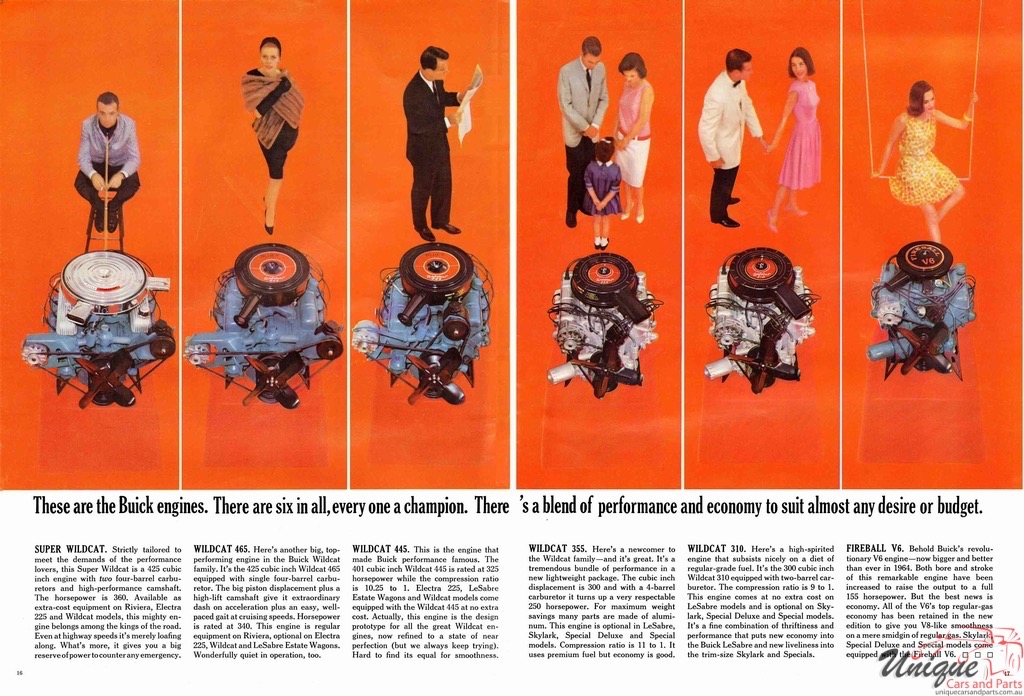 1964 Buick Full-Line All Models Prestige Brochure Page 19